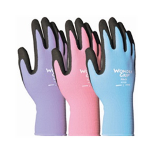 Bellingham Wonder Grip Nitrile Garden Gloves, Assorted Colors, Women's M