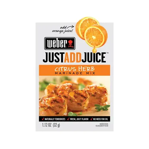 Just Add Juice Citrus Herb Marinade Mix, 1.12 oz.