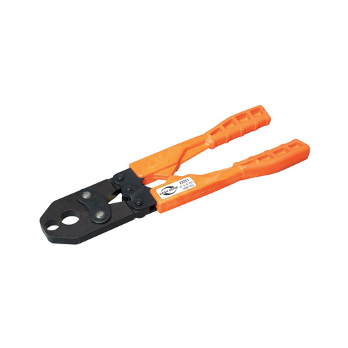 SharkBite 23251 Crimp Ring Tool, Dual Head Crimping Plug, Orange Handle