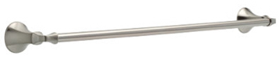 Delta 76224-BN Mandara Collection Towel Bar, Brushed Nickel, 24-In.