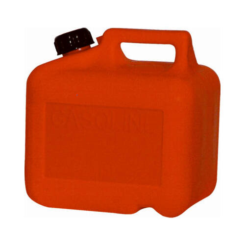 Midwest Canvas 2200 Gas Can, SelfVenting, Red Plastic, 2.5Gallons