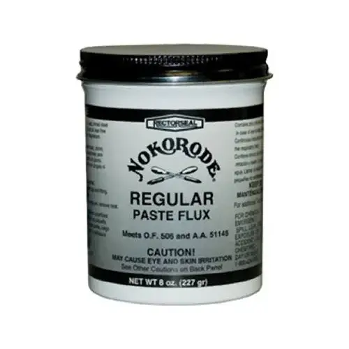 Nokorode 14020 Regular Flux, 8 oz, Paste, Tan