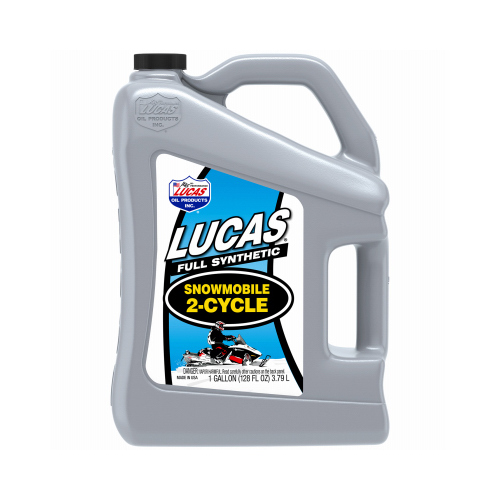 Lucas Oil Products 10847 Synthetic 2-Cycle Snowmobile Oil, Gallon
