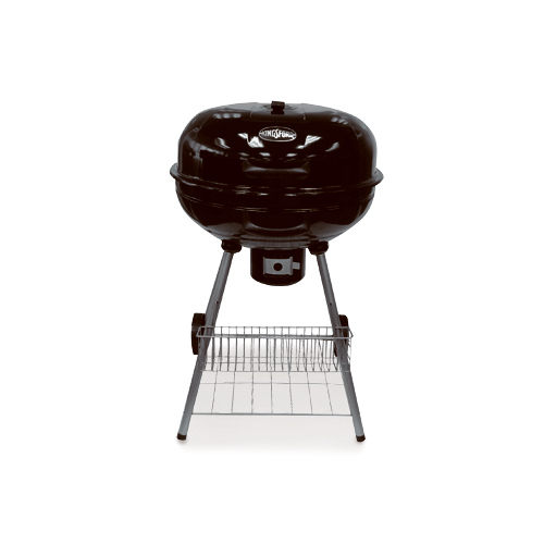 FNW/FERGUSON CBC22043M Charcoal Kettle Barbecue Grill, Black, 22.5-In.