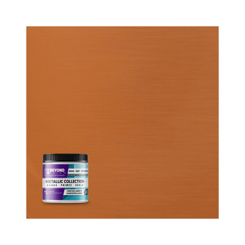 Beyond Paint BP51CP All-in-One Refinishing Paint for Furniture, Cabinets, Countertops, More, Metallic Bronze, Pt.