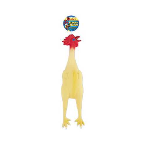 Dog Toy, L, Chicken, Rubber