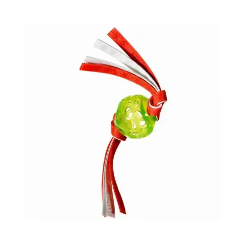 CAITEC INC 64056 Retriever Series Rubber Ball With Tassles Dog Toy