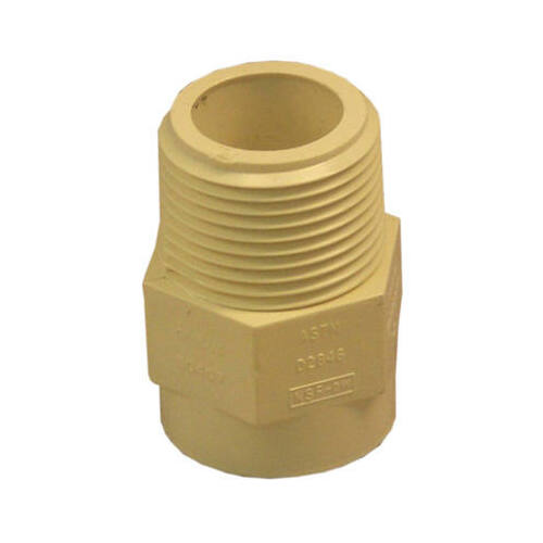 CPVC Male Pipe Thread Adapter, 0.75-In.