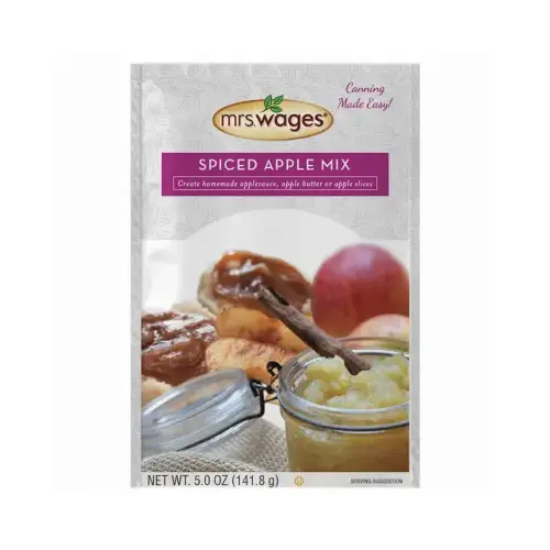 Mrs. Wages W800-J4425 Spiced Apple Mix Sauce, 5 oz Pouch