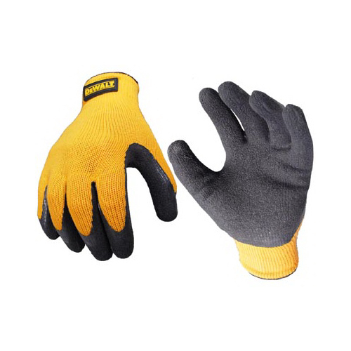 Radians DPG70L Rubber-Coated Gripper Glove, Large