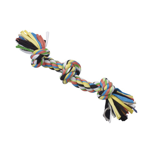 Ethical 5088 3-Knot Rope Dog Toy, 15-In.