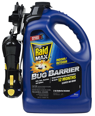 S C JOHNSON WAX 71110 Max Bug Barrier, 128-oz.