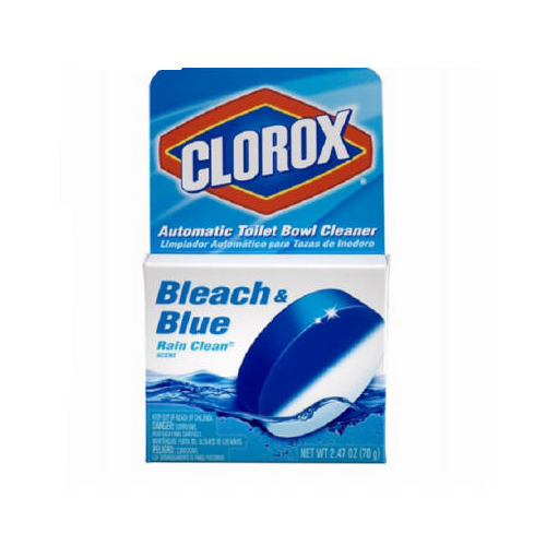 The Clorox Company 30176 Bleach & Blue Automatic Toilet Bowl Cleaner, 2.47-oz.