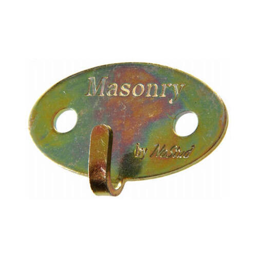 HILLMAN FASTENERS 121051 Masonry Picture Hanger, Supports 300-Lbs.