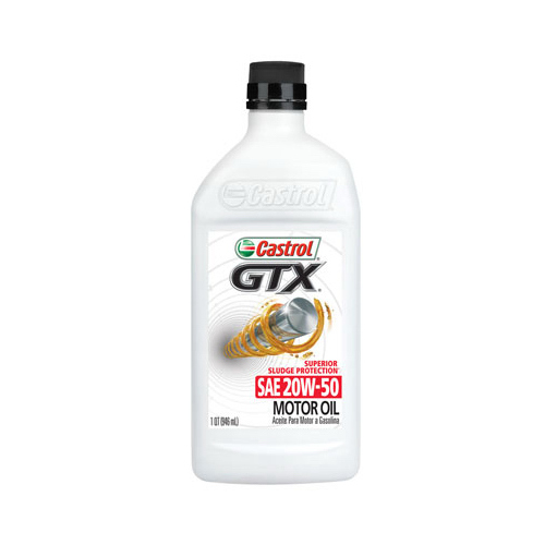 GTX Motor Oil, 20W-50, Qt. - pack of 6