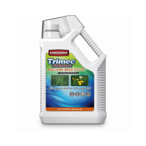 Gordon's 761200 Trimec Weed Killer, Liquid, Spray Application, 1 gal Dark Brown