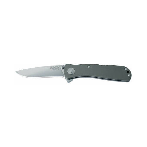 Twitch 2 Pocket Knife, 1-Hand Open, Stainless Steel/Aluminum, 2.7-In. Blade