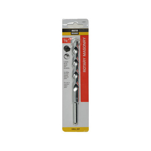 Masonry Drill Bit, Extra Length, 5/8 x 6-In.