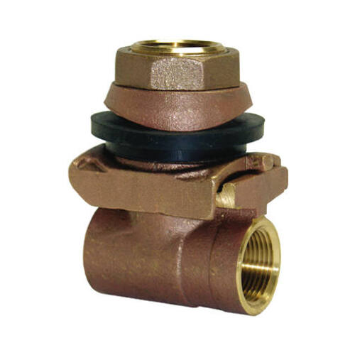 Water Source PA125NL Pitless Adapter, Brass, 1-1/4-In.