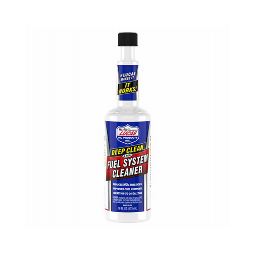 Deep Clean Fuel System Cleaner Straw, 16 oz Bottle