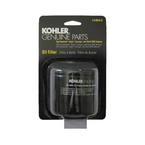Kohler Standard Spin On Replacement Oil Filter