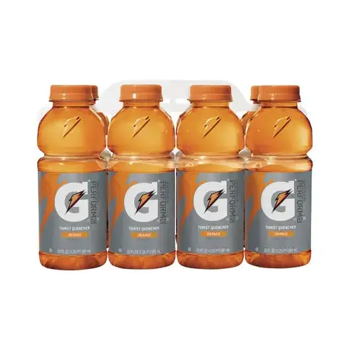 Thirst Quencher Drink, Orange, 20-oz - pack of 24