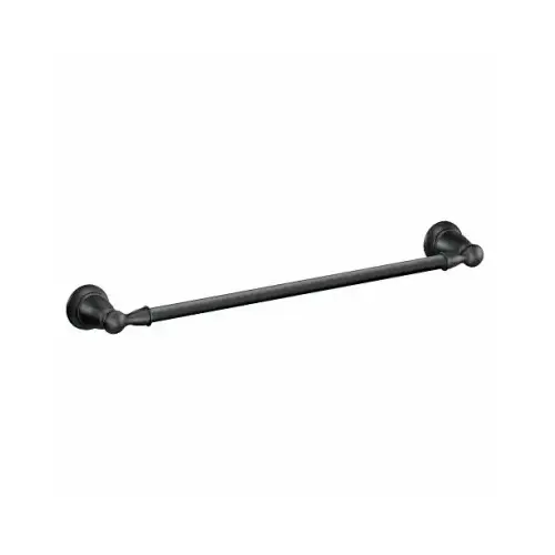 Moen Y2624BL Banbury 24" Towel Bar Matte Black Finish