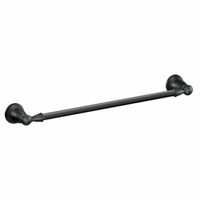 Moen Y2624BL Banbury 24" Towel Bar Matte Black Finish