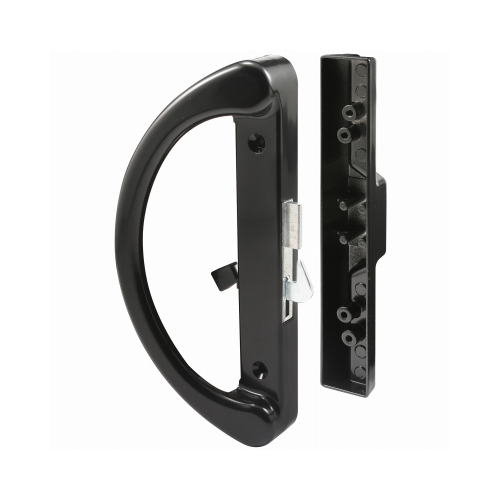 Prime-Line C 1252 Black Diecast, Hook Latch Sliding Door Handle