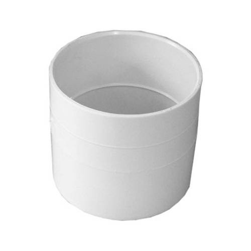 PVC Pipe Fitting, PVC Coupling, 3-In.