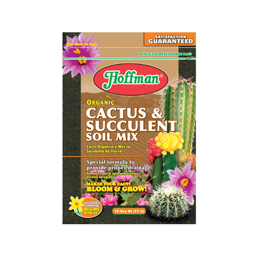HOFFMAN A H INC/GOOD EARTH 10410 Cactus & Succulent Planting Mix, 10-Qts.