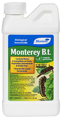 Monterey LG 6332 Insect Killer B.t. Organic Liquid Concentrate 1 pt