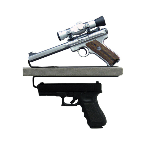 Liberty 10822 Gun Safe Handgun Hanger, Over & Under-Shelf