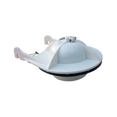 Toilet Tank Flapper With Chain, American Standard Cadet, 3-In.