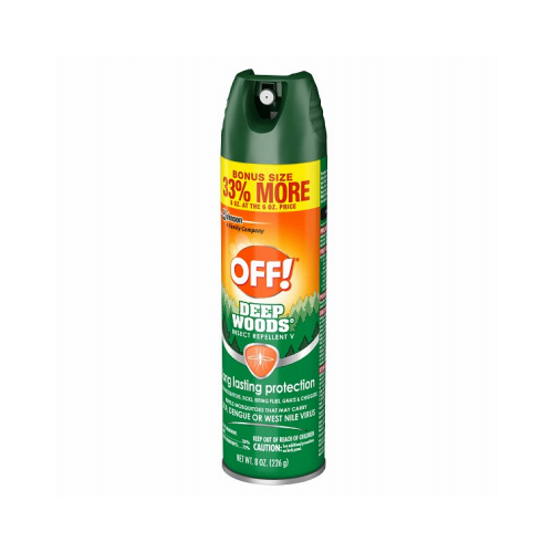 S C Johnson Wax 74533 Deep Woods Insect Repellent, 8-oz.