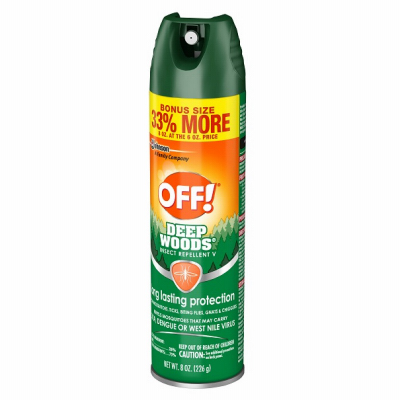 S C JOHNSON WAX 74533 Deep Woods Insect Repellent, 8-oz.