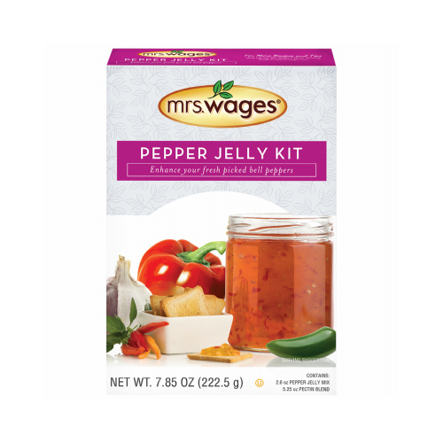 Mrs. Wages W806-D9425 Pepper Jelly Kit, 7.85 oz