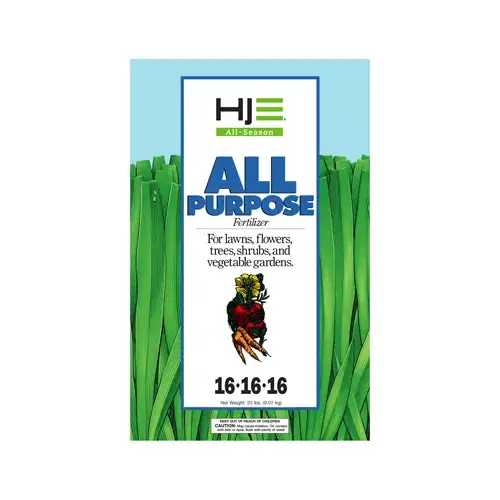 HOWARD JOHNSONS ENTERPRISES 7133 All Purpose Flower & Garden Fertilizer, 16-16-16 Formula, 20 Lbs.