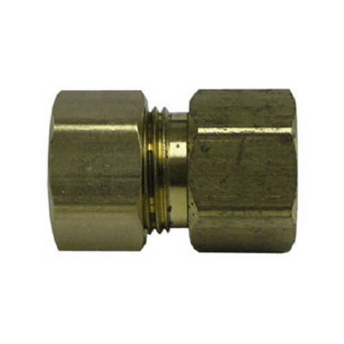 Flare Adapter, 3/8 Compression x 3/8-In. Fine Thread Female