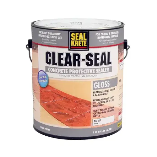 Concrete Protective Sealer, Gloss, Gallon