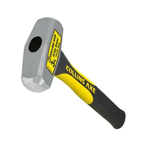 3-Lb. Drilling Hammer, 10-In. Fiberglass Handle