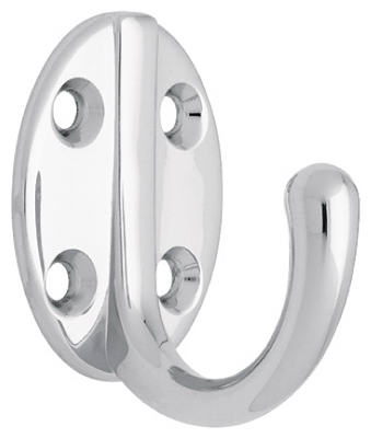 Liberty Hardware B46116Z-CHR-C Hook, Robe, Polished Chrome