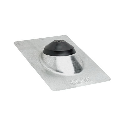 Galvanized Base Flashing, Fits 1/2 - 1-In. Pipe