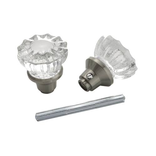 BELWITH PRODUCTS LLC 1140-SN 2 Glass Knobs With Spindle