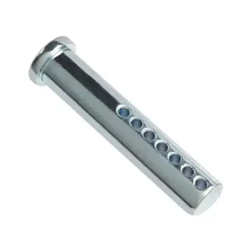 3/8 x 2-In., Clear Zinc Plated, Adjustable Clevis Pin, Multiple Holes, Cut Off Excess Length If Needed Pair