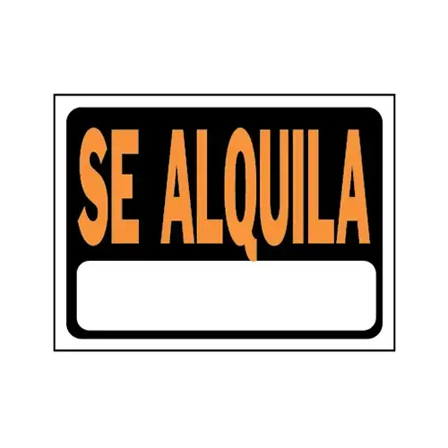 Se Alquila Sign, Spanish, 8.5 x 12-In.