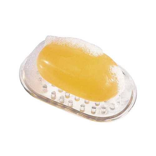 Soap Dish, Clear Plastic