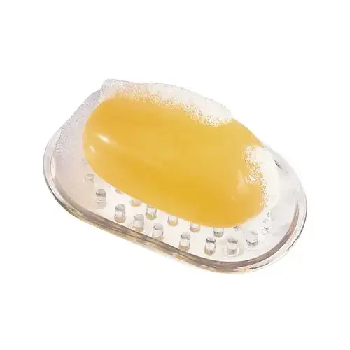 Soap Dish, Clear Plastic