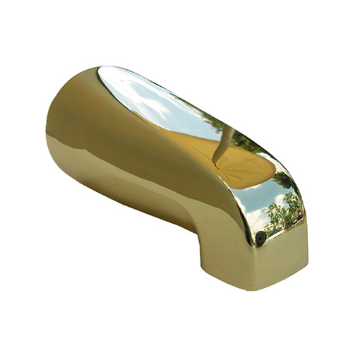 Bathtub Spout, Polished Brass