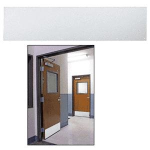 Crl Kp8x2828 8 X 28 Clear Anodized Aluminum Kick Plate